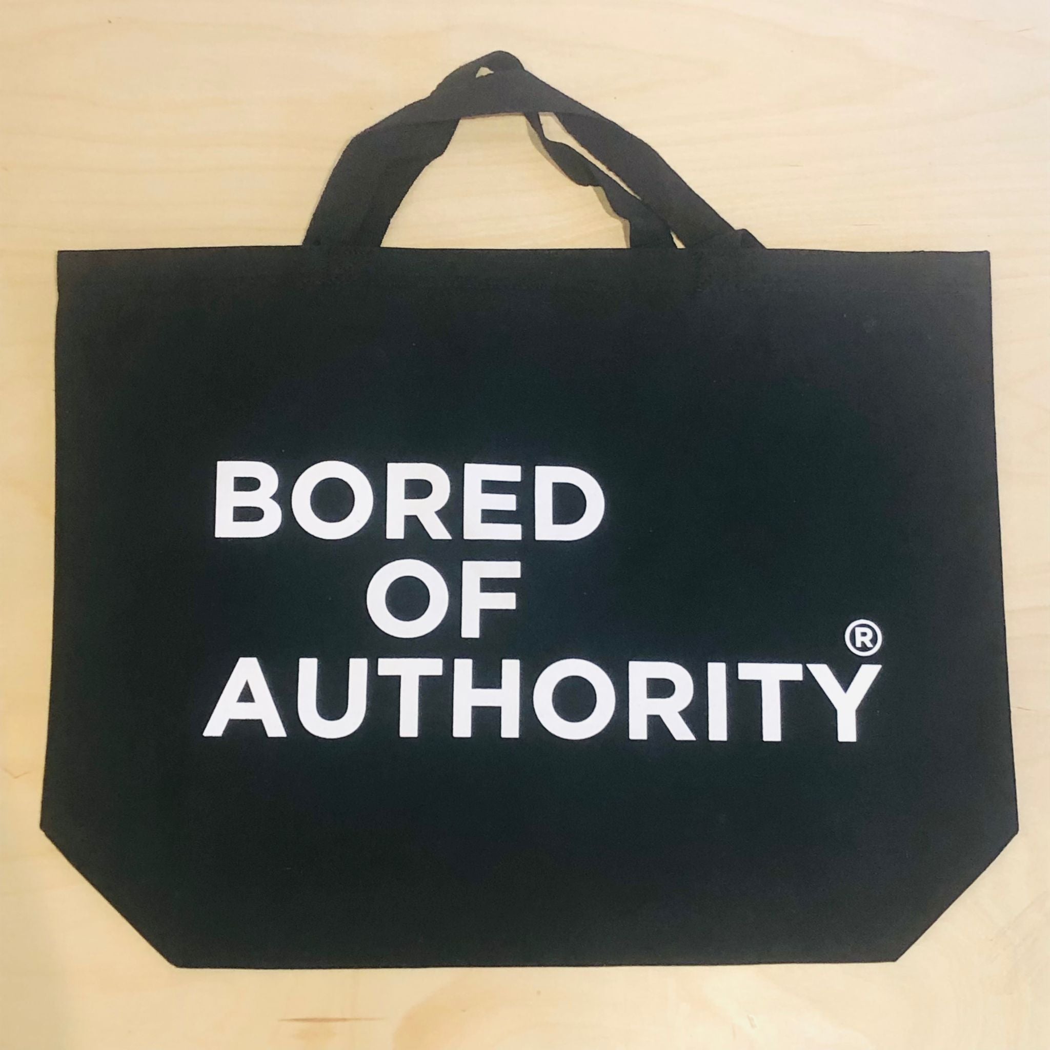 TOTE Bored of Authority Tote Bag