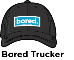 Bored Trucker Hat